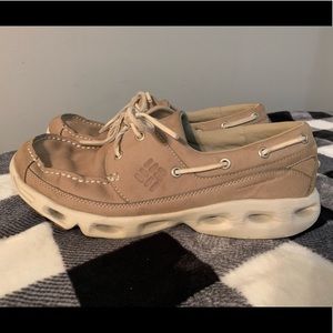 Columbia Drainmaker PFG boat shoes